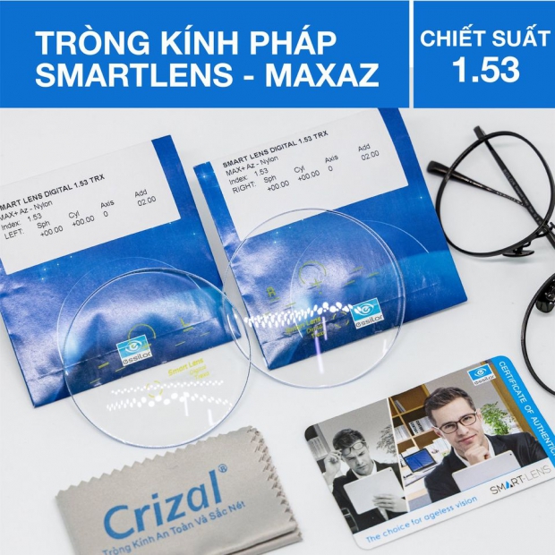 SmartLens - chiết suất 1.53 Trivex